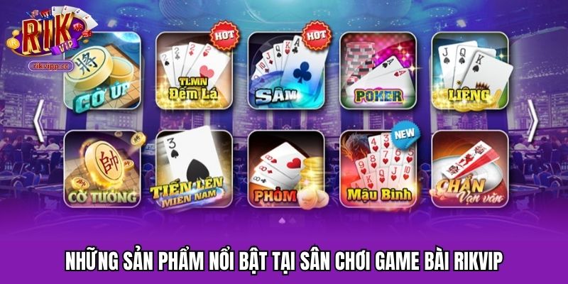 Danh sách trò chơi được yêu thích tại sân chơi